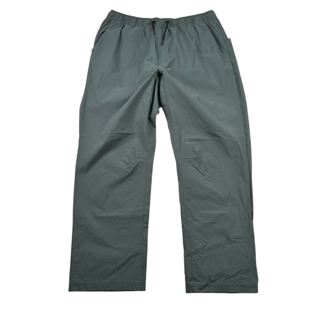 Mountain Hardwear Pants Mens XXL Basin Pull On Gray Green Hiking Outdoor Stretch